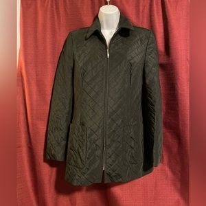 Bardehle of Germany Women’s sz 10 black quilted winter coat